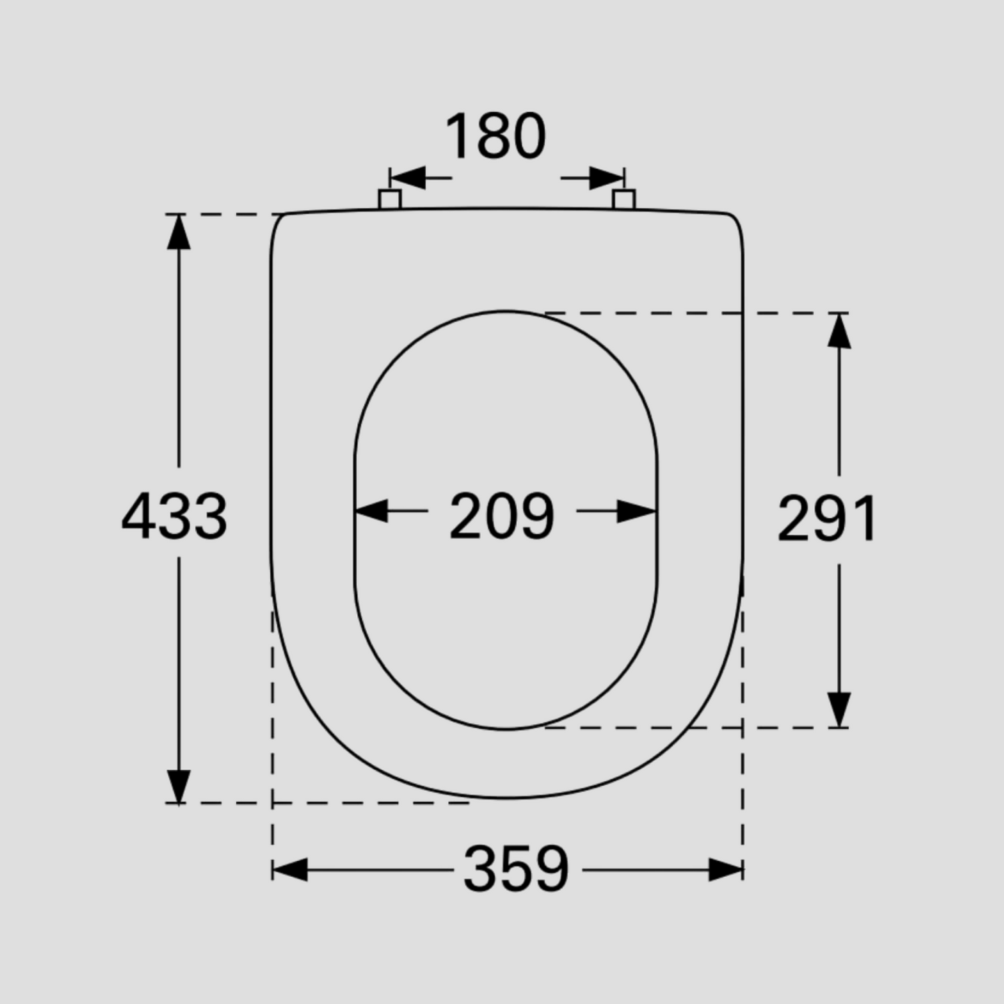 Asiento Subway 2.0 SoftClosing Villeroy & Boch