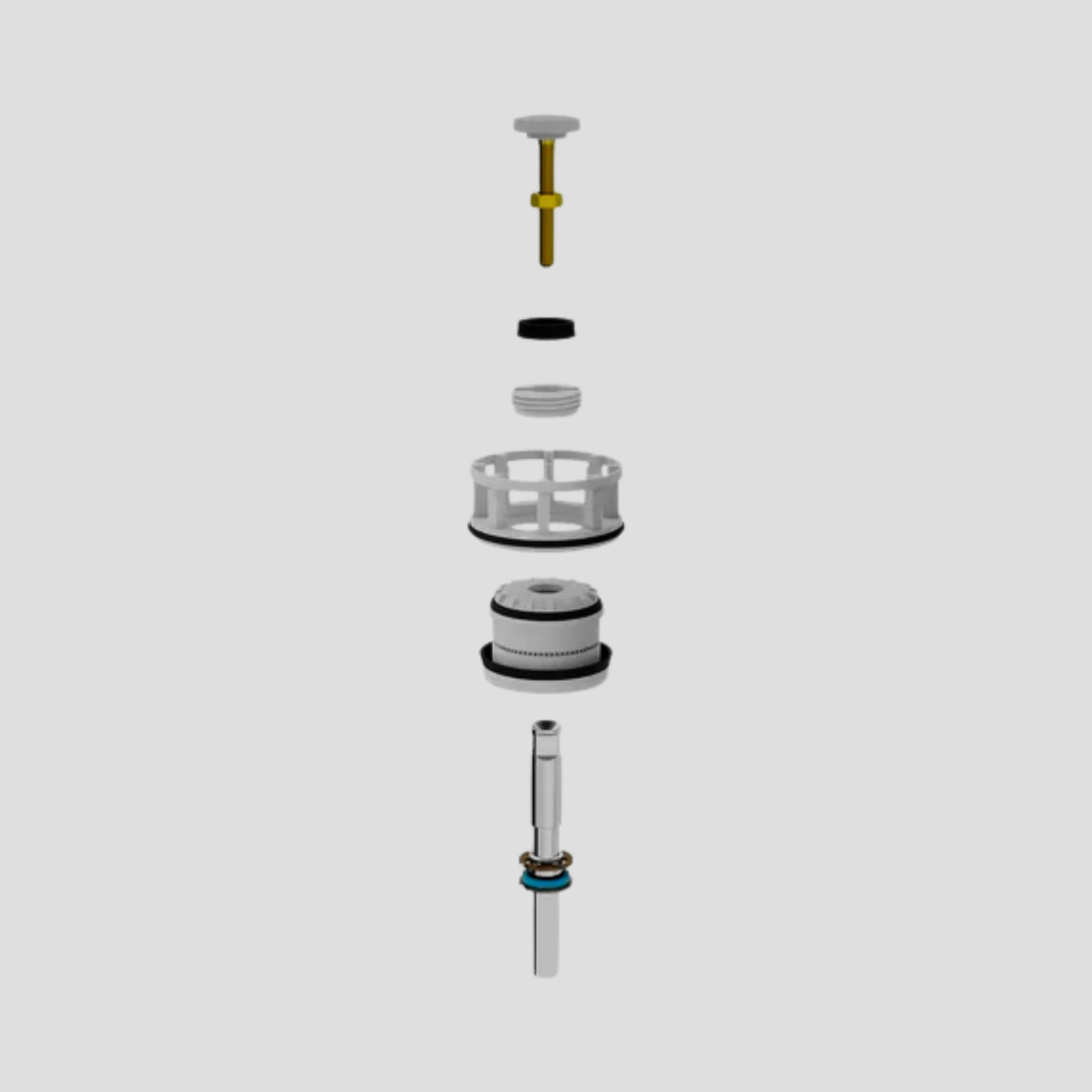 Kit Cartucho para válvula de descarga 1. 1/2" DOCOL