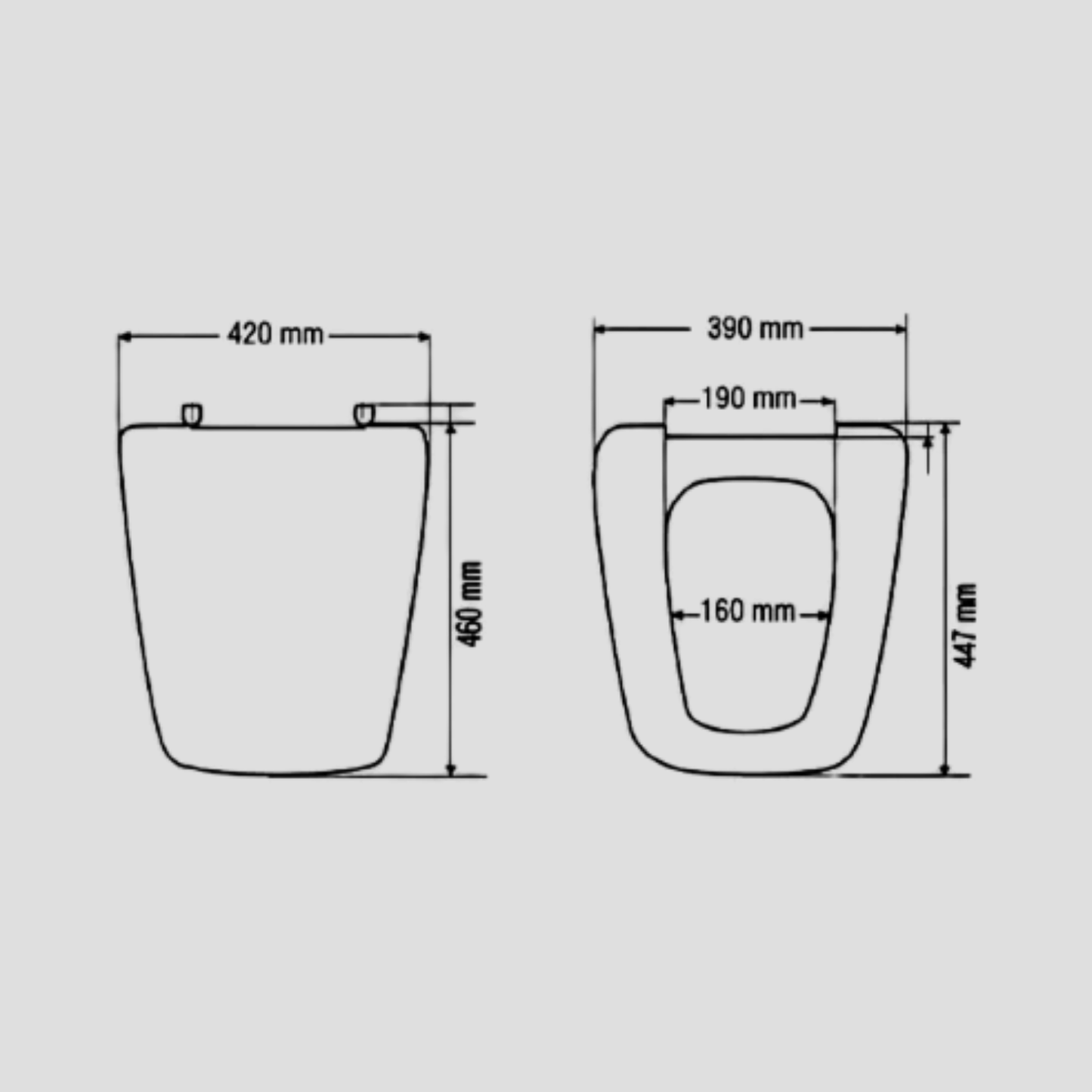 Asiento para sanitario Galería Plaza American Standard