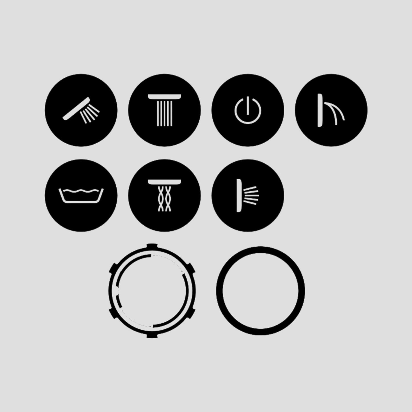 Set de Símbolos Hansgrohe