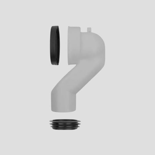 Codo Evacuación Vertical Roca