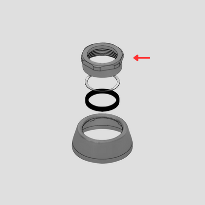 Tuerca Spud 32 mm HELVEX